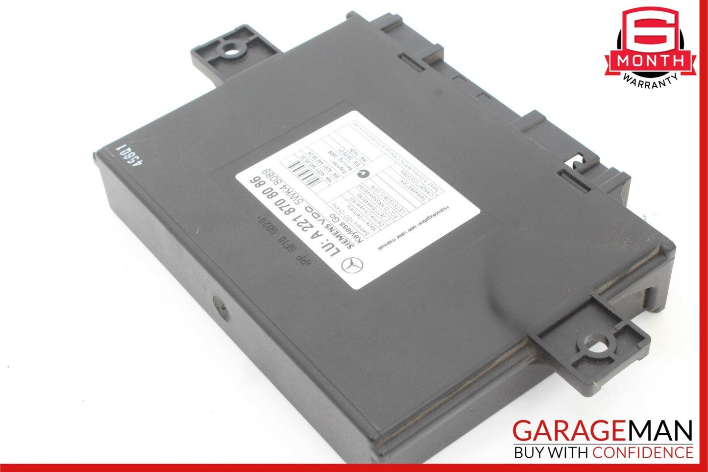 07-10 Mercedes W221 S550 CL550 S400 Keyless Go Control Module 2218708086 OEM