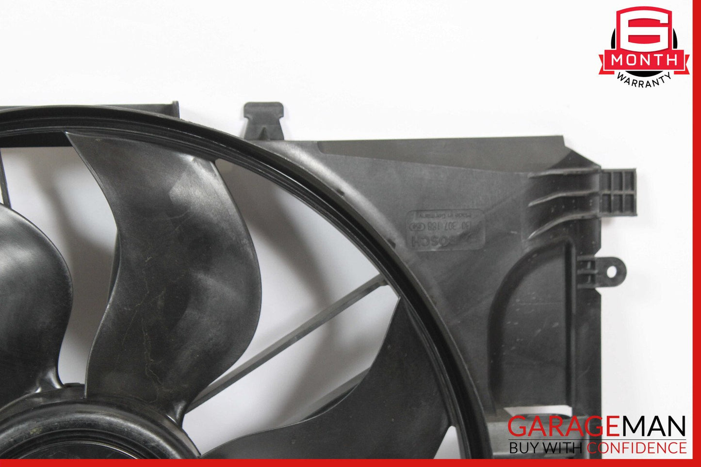 08-18 Mercedes W204 C250 C300 Engine Radiator Cooling Fan Shroud Motor Assy