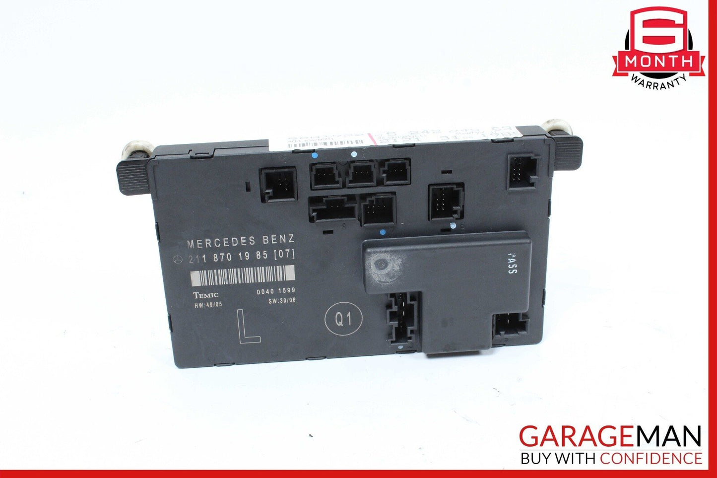 03-09 Mercedes W211 E63 AMG Front Left Driver Side Door Control Module OEM
