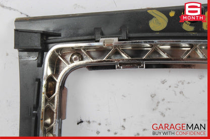 08-15 Mercedes W207 E350 Center Console Shifter Trim Cover Panel Bezel Wood Assy
