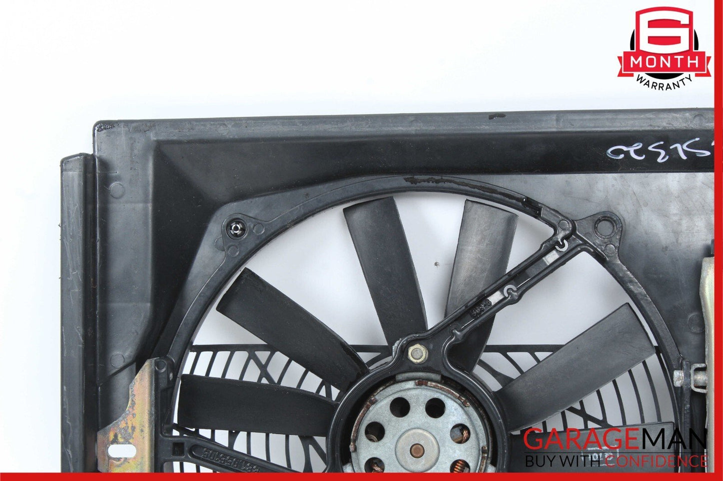 90-98 Mercedes R129 300SL SL500 Radiator Cooling Fan Shroud Motor 1295051055 OEM