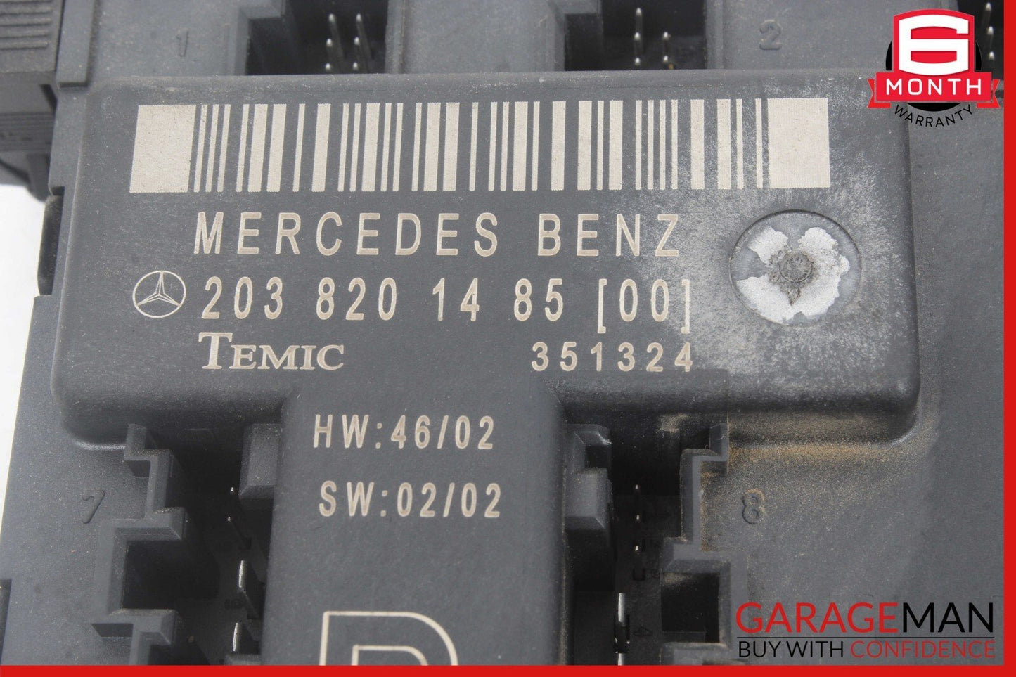 01-07 Mercedes W203 C320 C230 C55 AMG Front Right Door Control Module Unit OEM