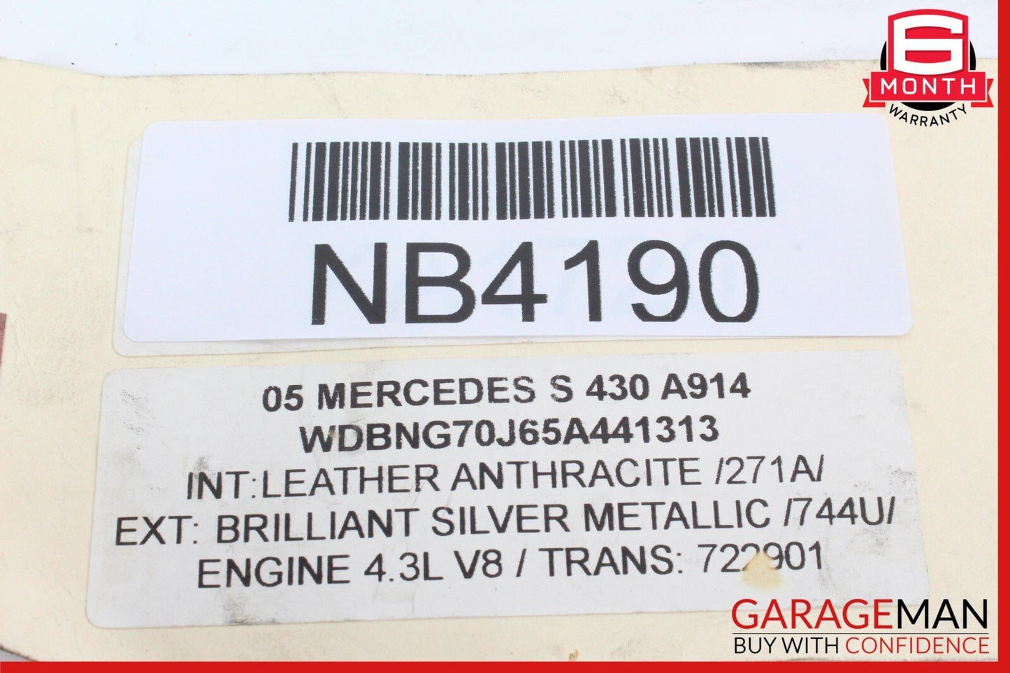 00-12 Mercedes W220 S430 SL500 Voice Communication Control Module OEM