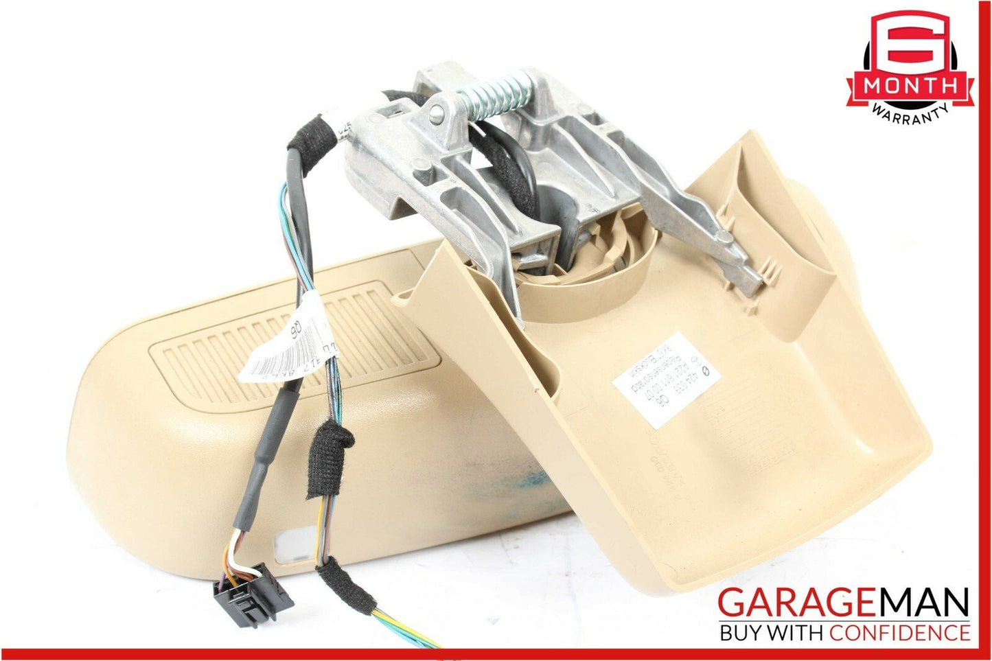 07-09 Mercedes W221 S550 S65 AMG Top Upper Rear View Mirror Brown 2218110007 OEM