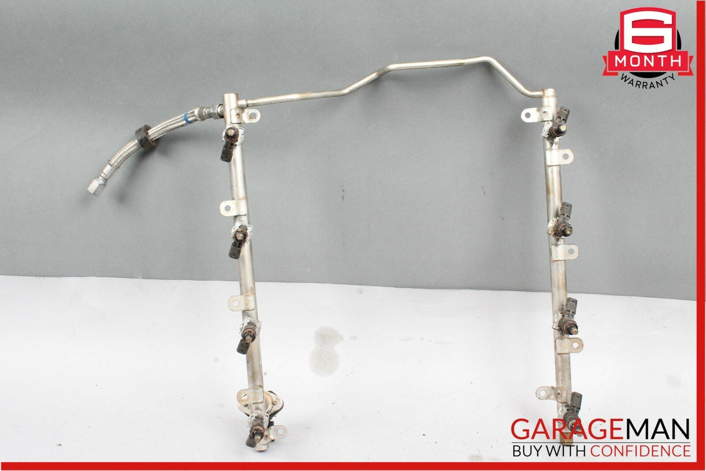 07-12 Mercedes W221 S63 CL63 Fuel Injector Engine Frame Rack OEM