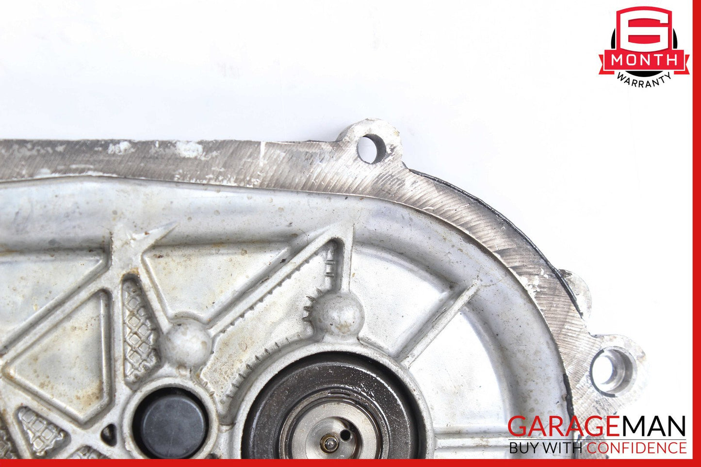 05-13 Mercedes W221 S400 E550 Front Left Side Engine Timing Chain Cover Plate