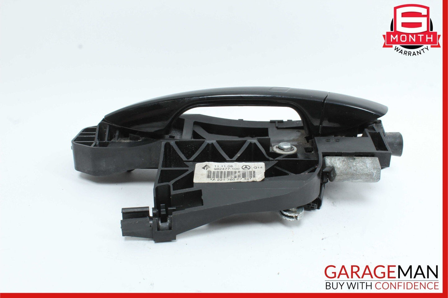 07-13 Mercedes W221 S550 Rear Left Side Exterior Door Handle Keyless Go OEM