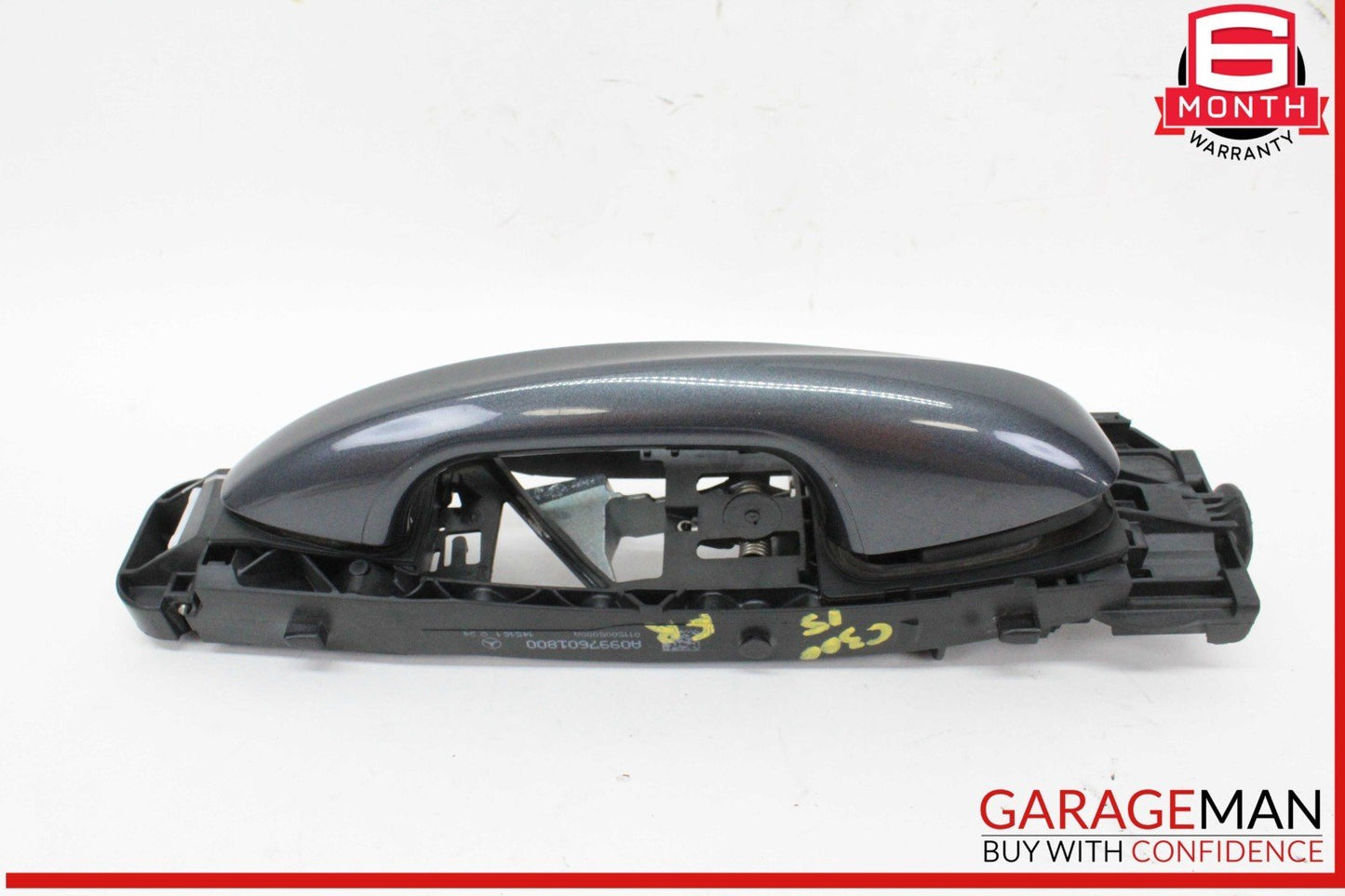 15-20 Mercedes W205 C300 Right Passenger Side Exterior Door Handle Gray OEM