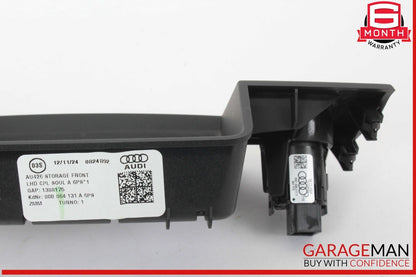18-25 Audi Q5 Front Center Console Storage Tray Box Cover w/ Start Button OEM