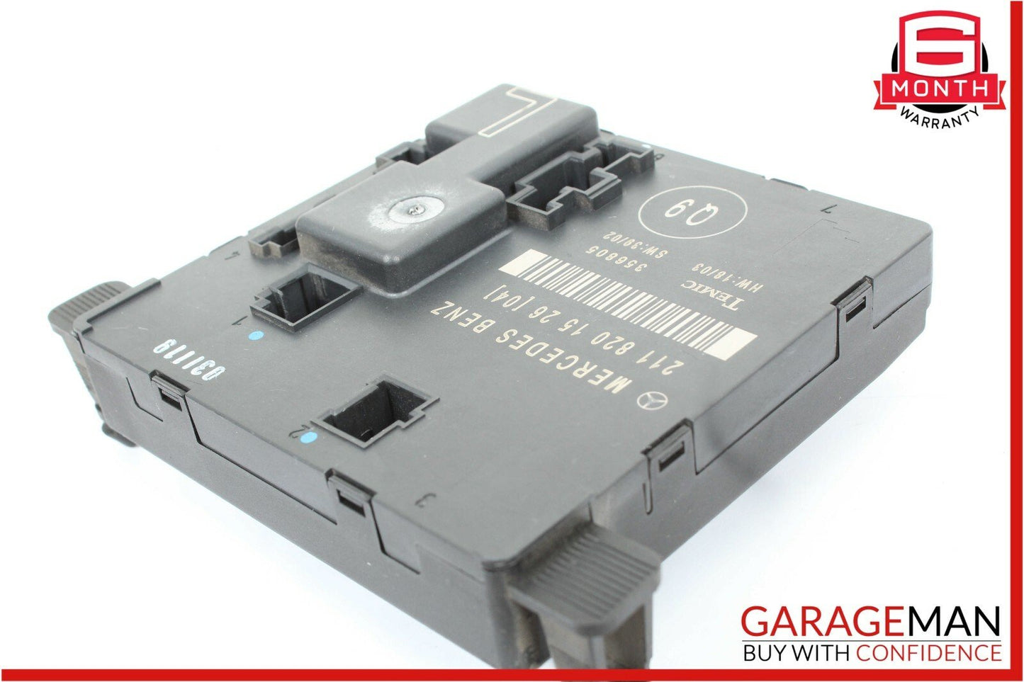 03-09 Mercedes W211 E350 E55 AMG Rear Left Driver Side Door Control Module OEM