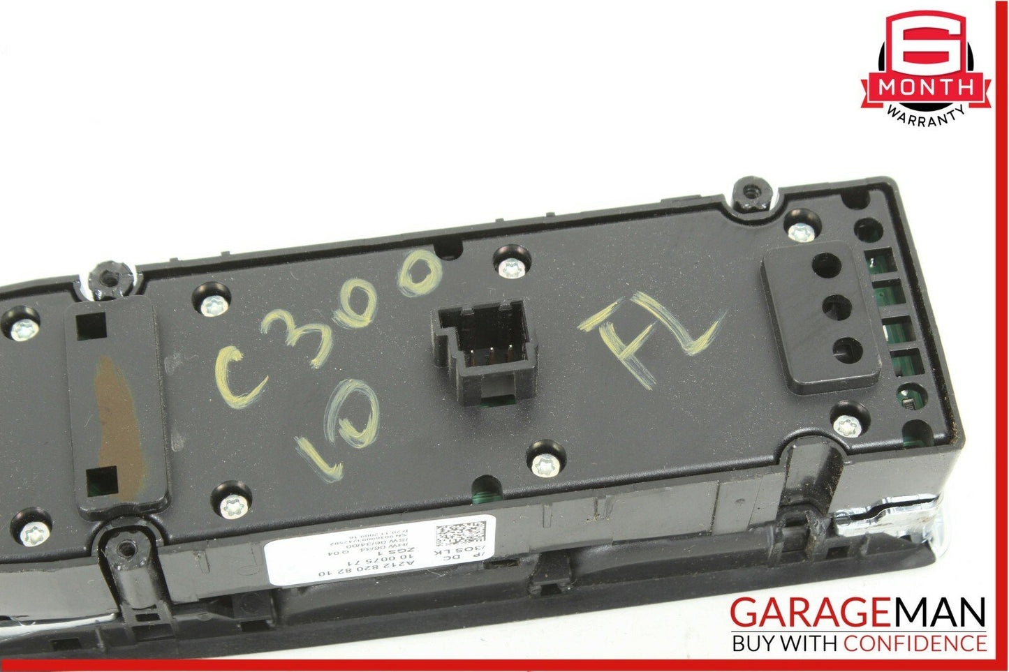 08-11 Mercedes W204 C300 C63 AMG Front Left Side Master Window Switch Control