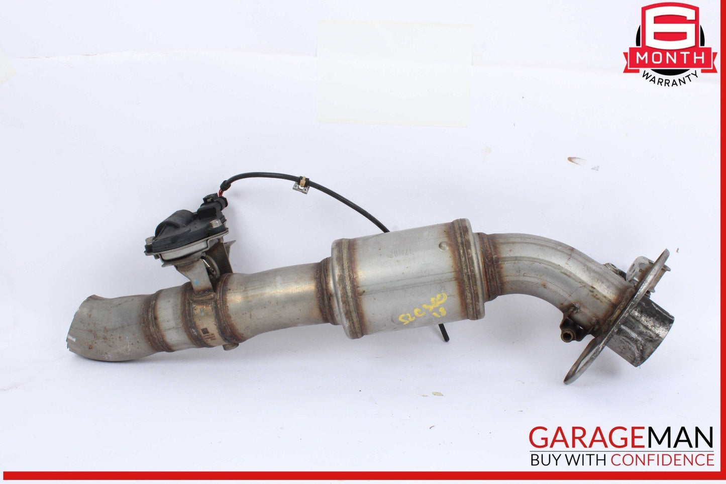 17-20 Mercedes R172 SLC300 Engine Muffler Exhaust Catalytic Converter OEM