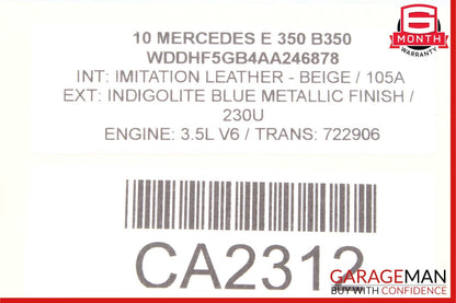 08-18 Mercedes W212 E350 SLK250 Front Left Side Seat Control Module Unit OEM