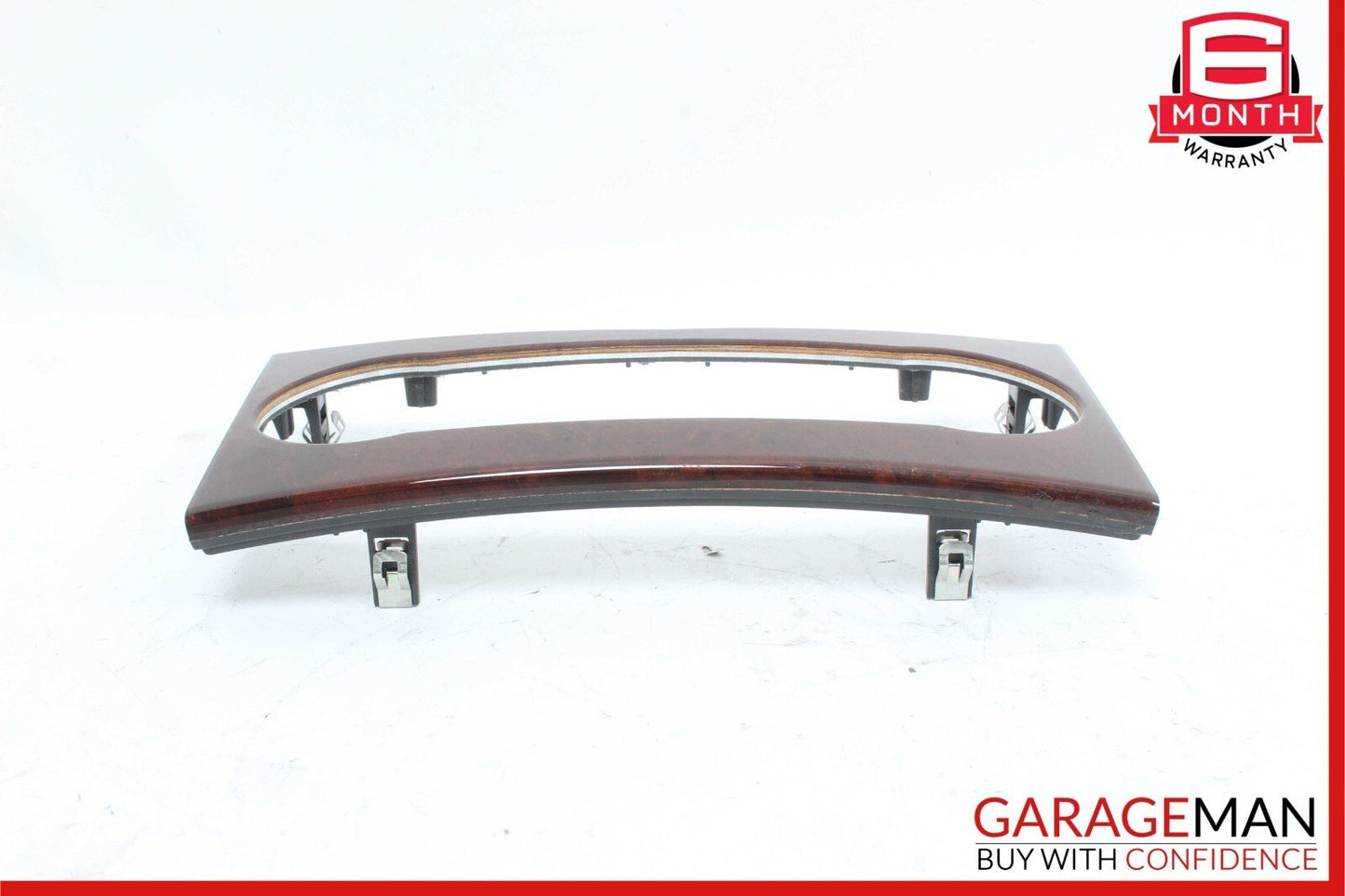 08-14 Mercedes W204 C280 C300 A/C Climate Control Switch Trim Bezel Cover Wood