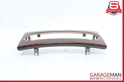 08-14 Mercedes W204 C280 C300 A/C Climate Control Switch Trim Bezel Cover Wood