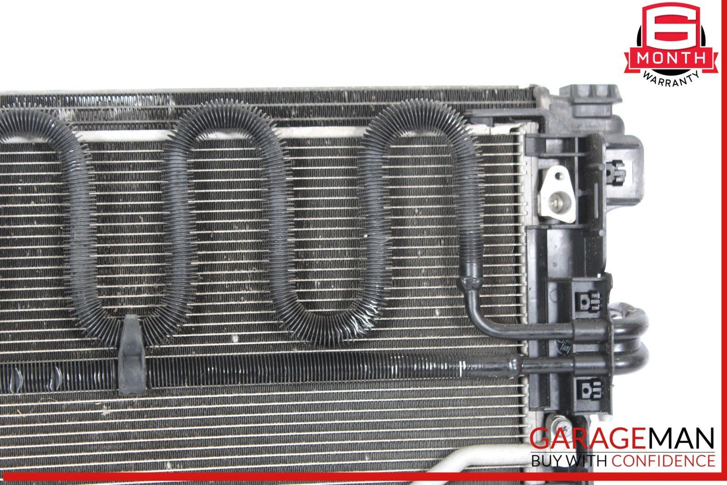 08-15 Mercedes X204 GLK350 Engine Radiator AC A/C Air Condenser Oil Cooler Assy