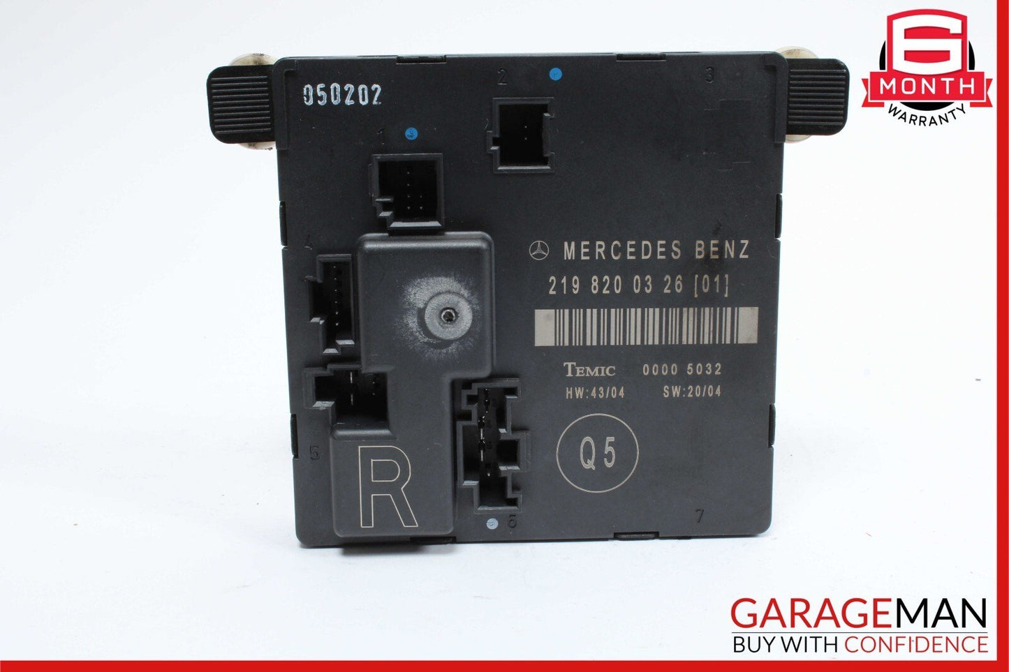 06-11 Mercedes W219 CLS500 CLS550 Rear Right Side Door Control Module OEM
