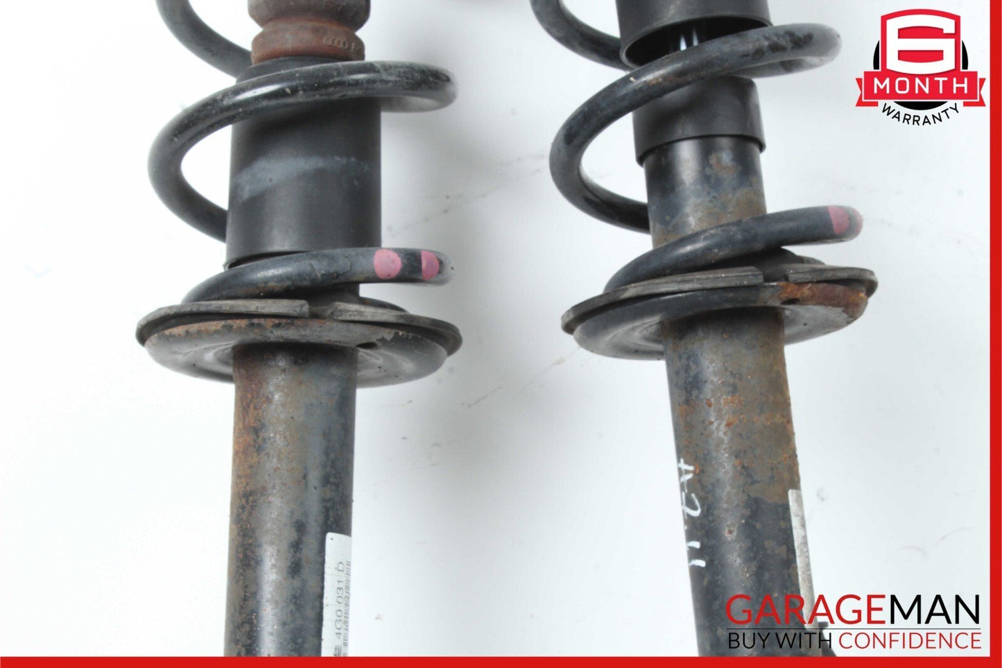 12-18 Audi A7 Front Right & Left Side Shock Absorber Spring Strut Set of 2 Pc