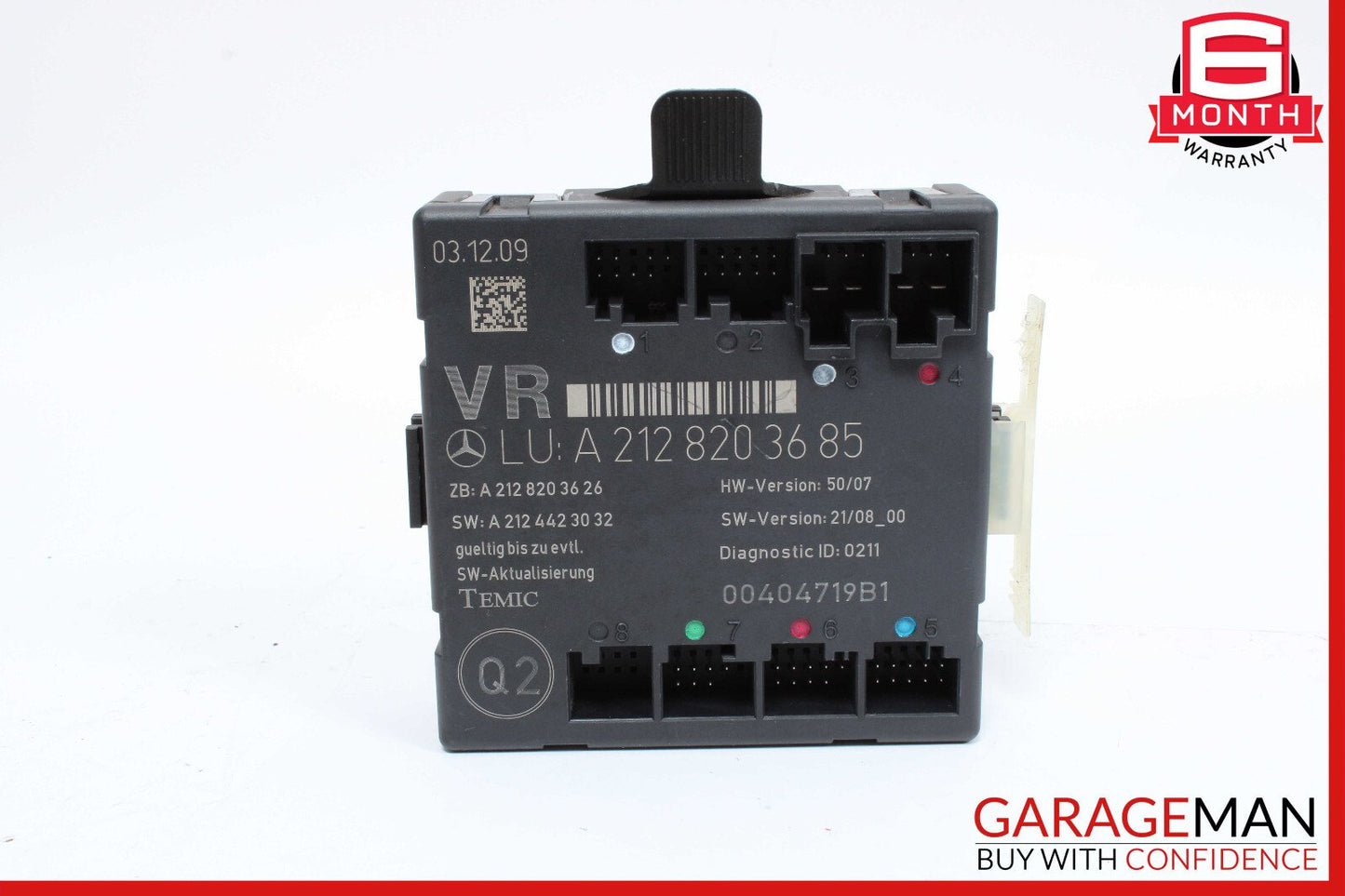 08-15 Mercede W204 C250 C350 Front Right Door Control Module 2128203685 OEM