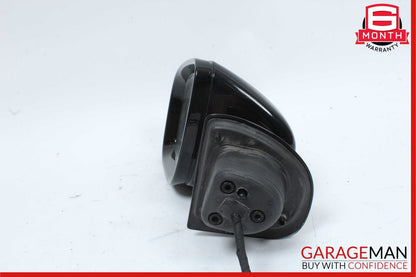 07-09 Mercedes W211 E63 AMG Left Driver Side Rear View Door Mirror Black OEM