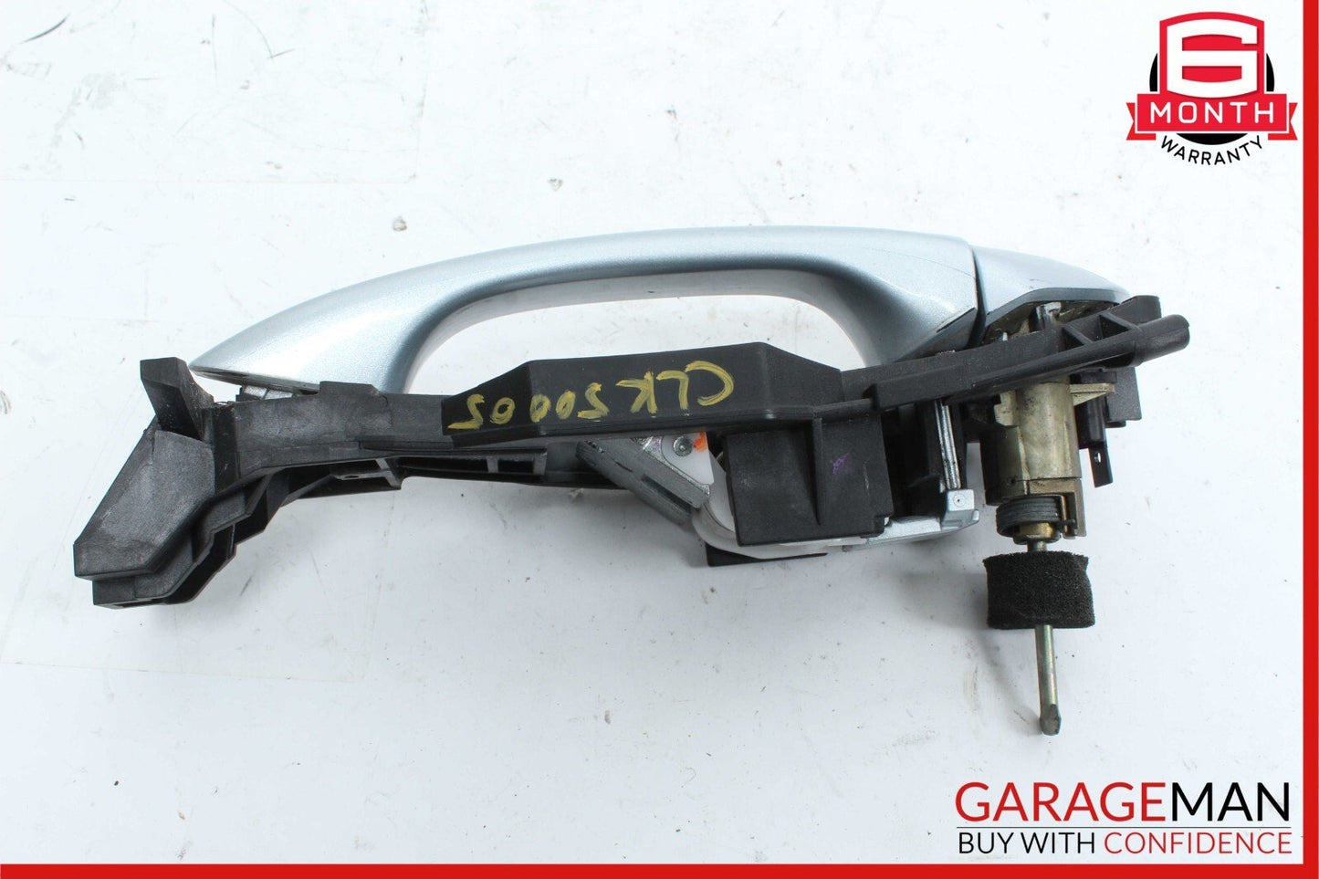 03-09 Mercedes W209 CLK350 Front Left Side Exterior Door Handle Tellurium Silver