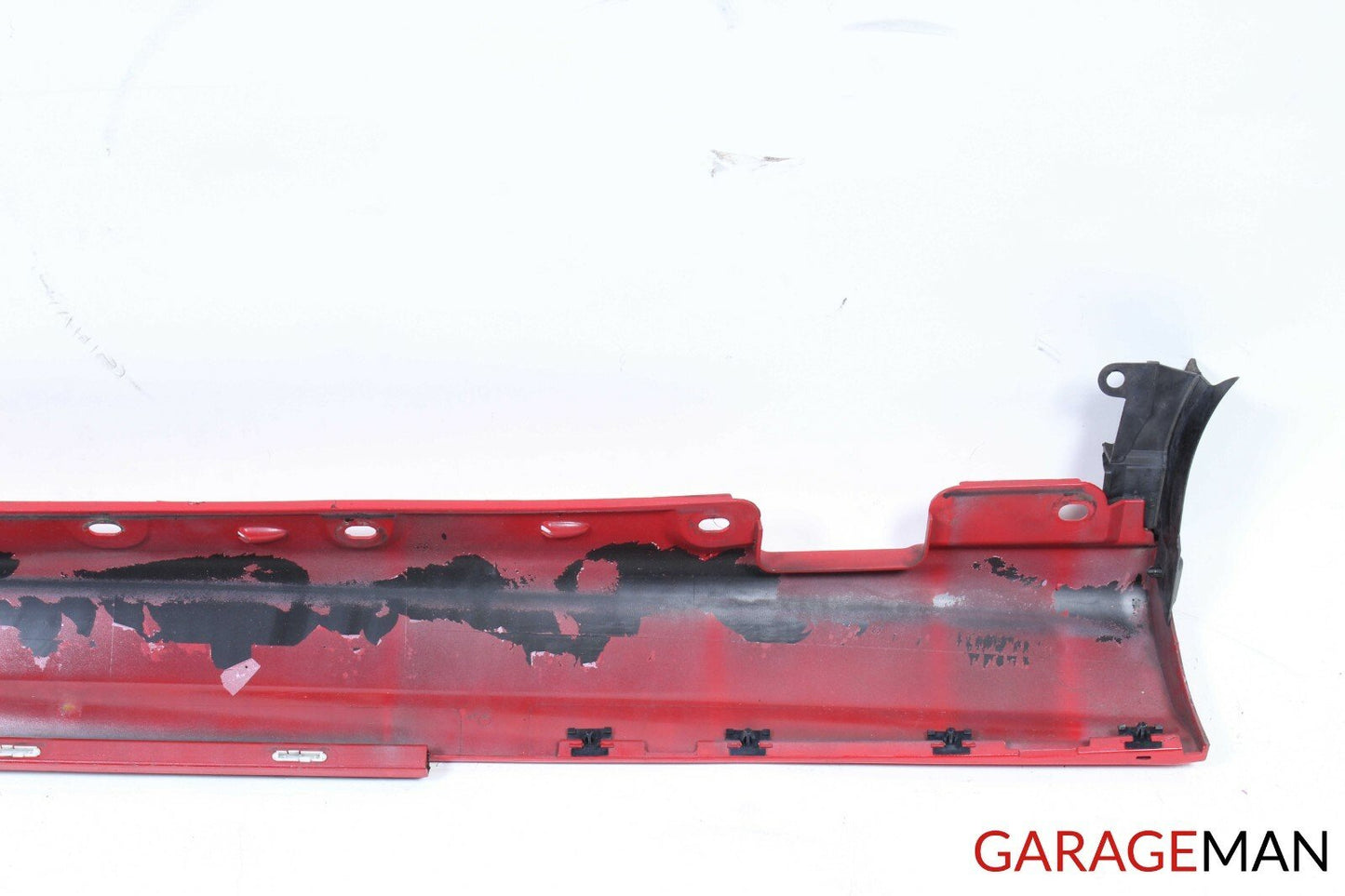 02-05 Mercedes W203 C230 Coupe Left Driver Side Rocker Skirt Moulding Panel Red