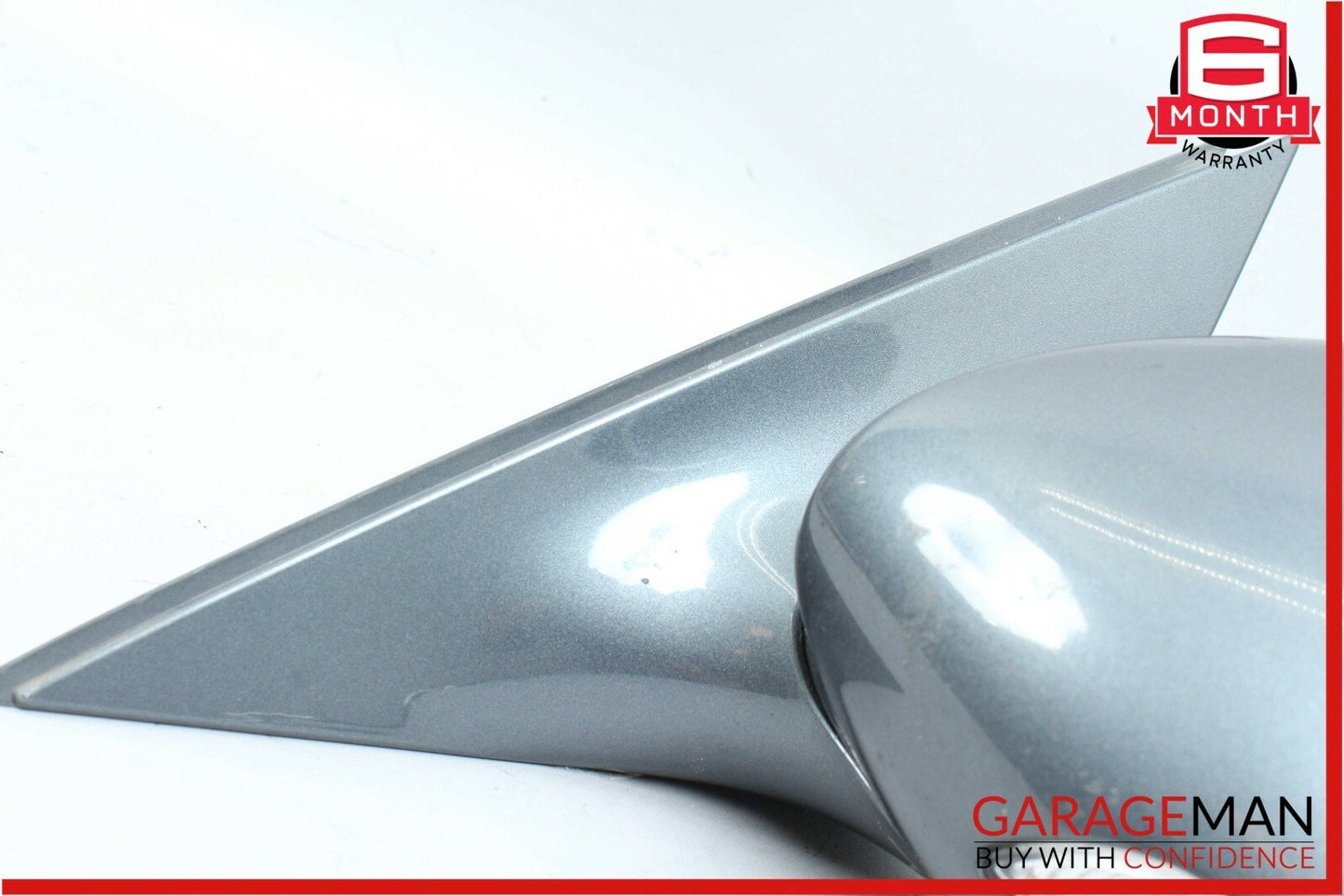 07-09 Mercedes W221 S550 Front Left Driver Side Mirror Door Rear View Flintgray