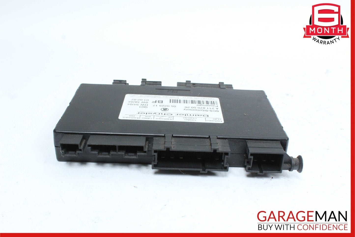 03-12 Mercedes E350 SLK350 E550 CLS550 Front Right Side Seat Control Module Unit