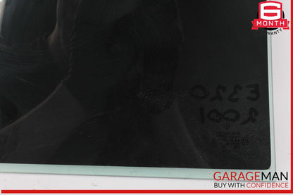 96-02 Mercedes W210 E320 E430 Rear Left Drive Side Quarter Window Glass OEM