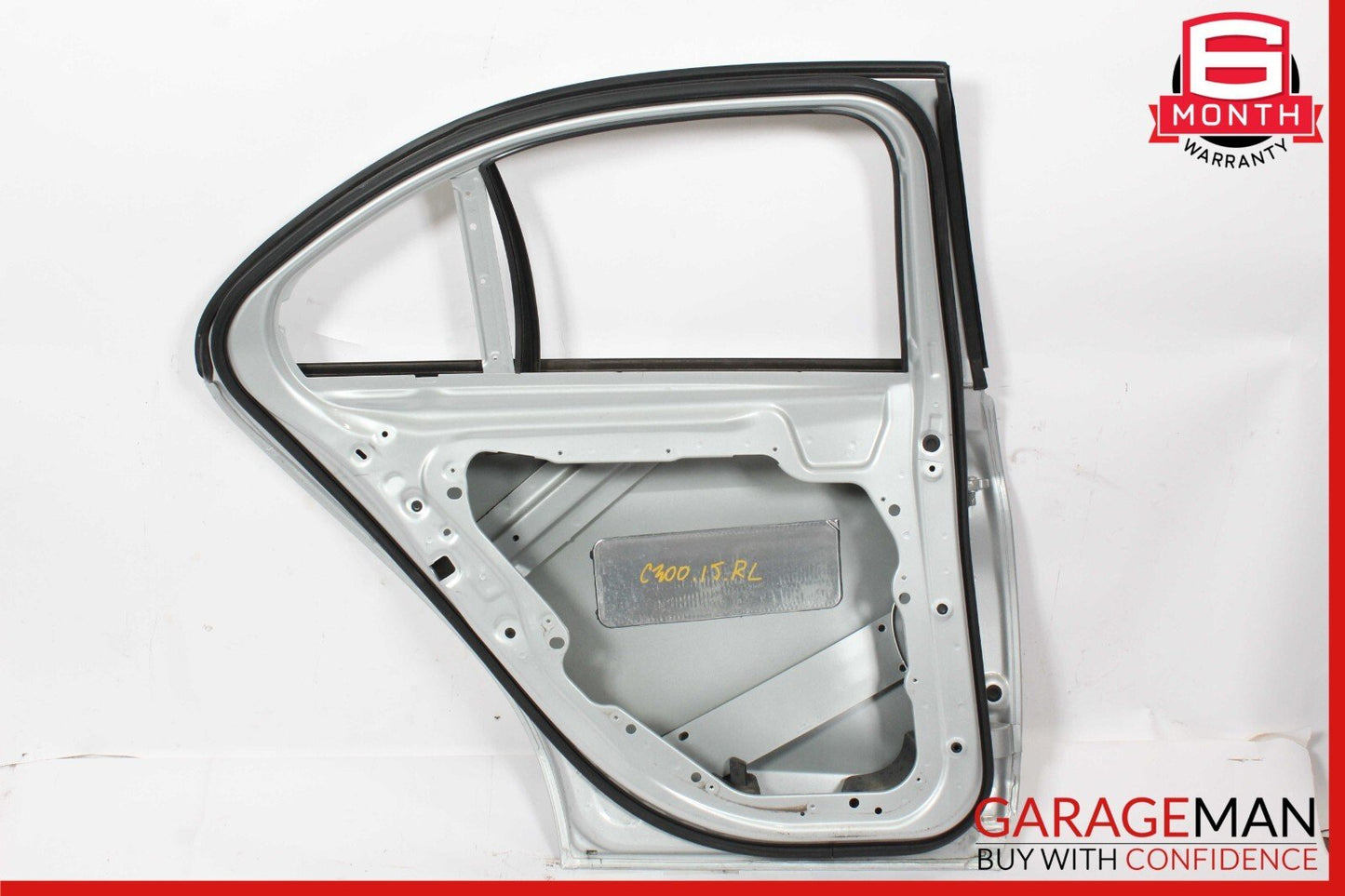 15-20 Mercedes W205 C300 C350e C400 Sedan Rear Left Side Exterior Door Shell OEM