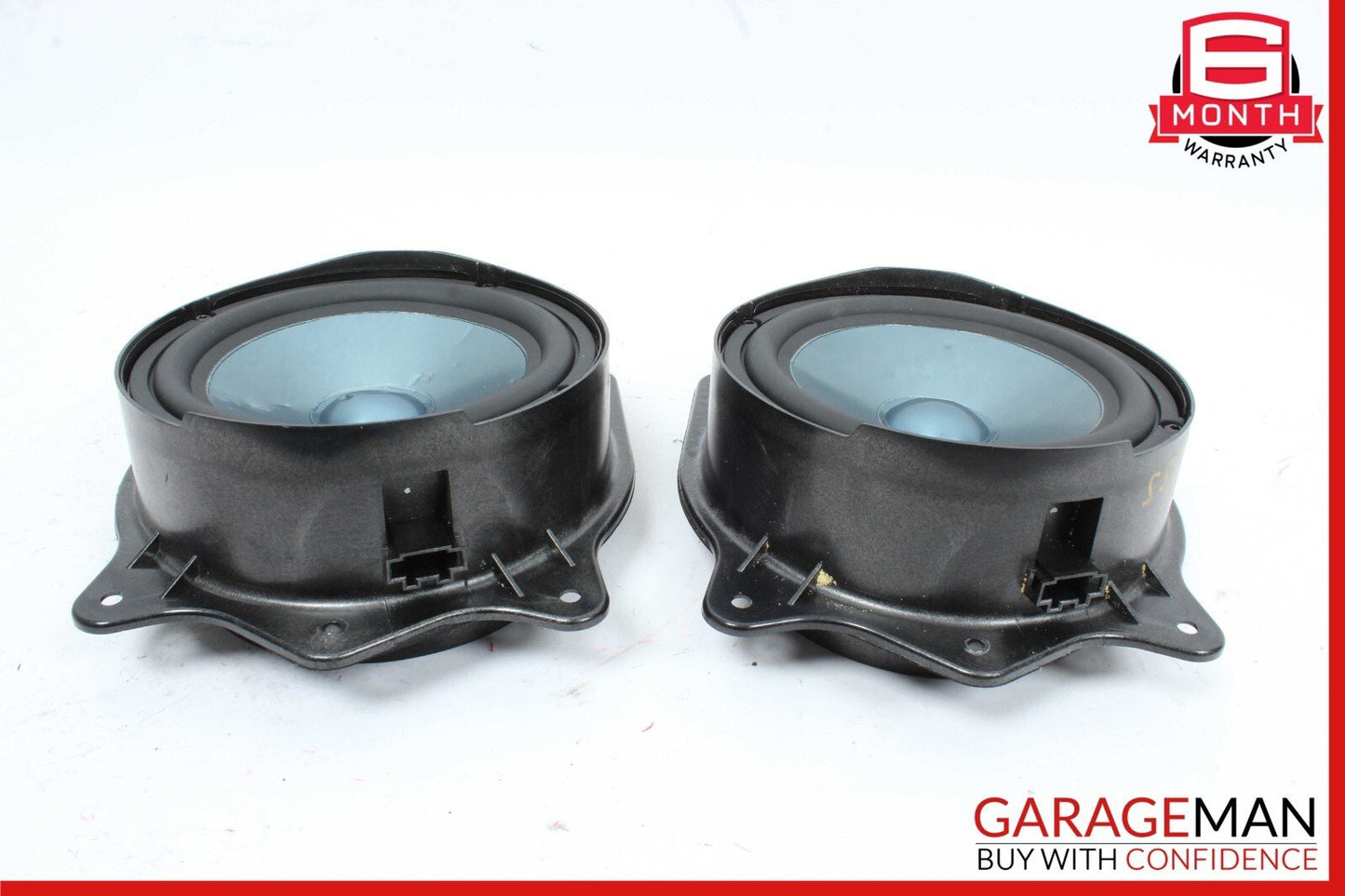 07-09 Mercedes W221 S550 Rear Left & Right Door Audio Sound Speakers Set of 2 Pc