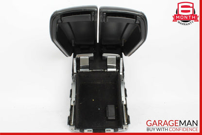 11-17 Audi A8 Center Console Armrest Black 4H0863075K OEM