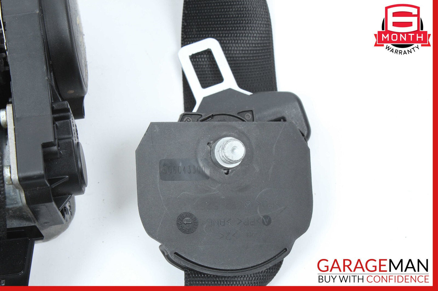 07-09 Mercedes W211 E320 CLS550 Front Right Passenger Side Seat Belt Black OEM