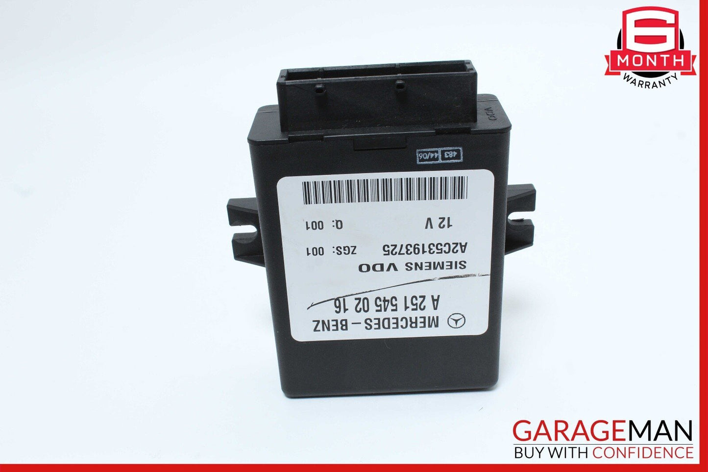 06-13 Mercedes W251 R350 4MATIC Rear Air Suspension Control Module 2515450216