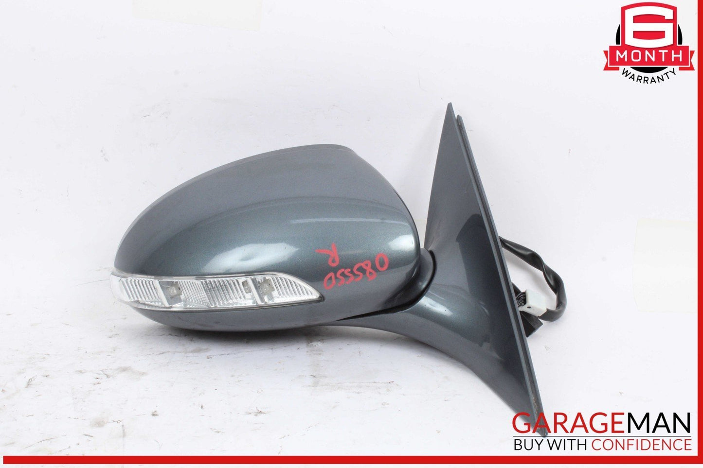 07-09 Mercedes W221 S550 Front Right Side Door Rear View Mirror NO GLASS OEM