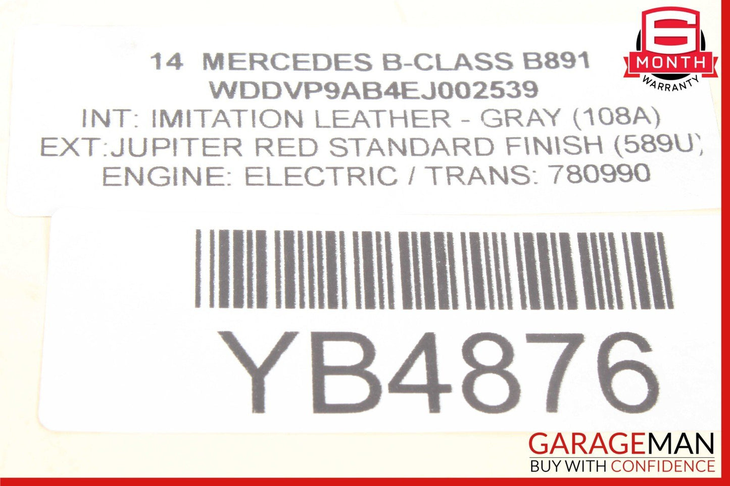12-19 Mercedes B-Class W242 W246 CLA250 Rear Side Forward Wishbone Control Arm