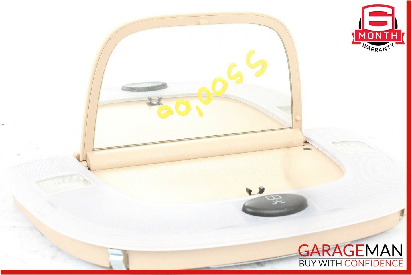00-06 Mercedes W220 S500 Rear Left or Right Headliner Reading Map Dome Light Tan