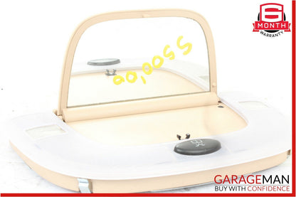 00-06 Mercedes W220 S500 Rear Left or Right Headliner Reading Map Dome Light Tan