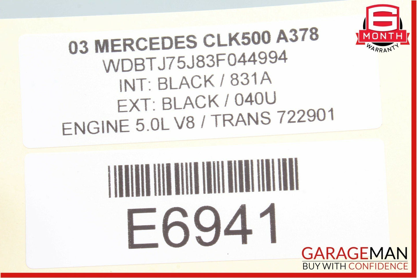 03-09 Mercedes W209 CLK500 CLK55 AMG Right Passenger Door Control Module OEM