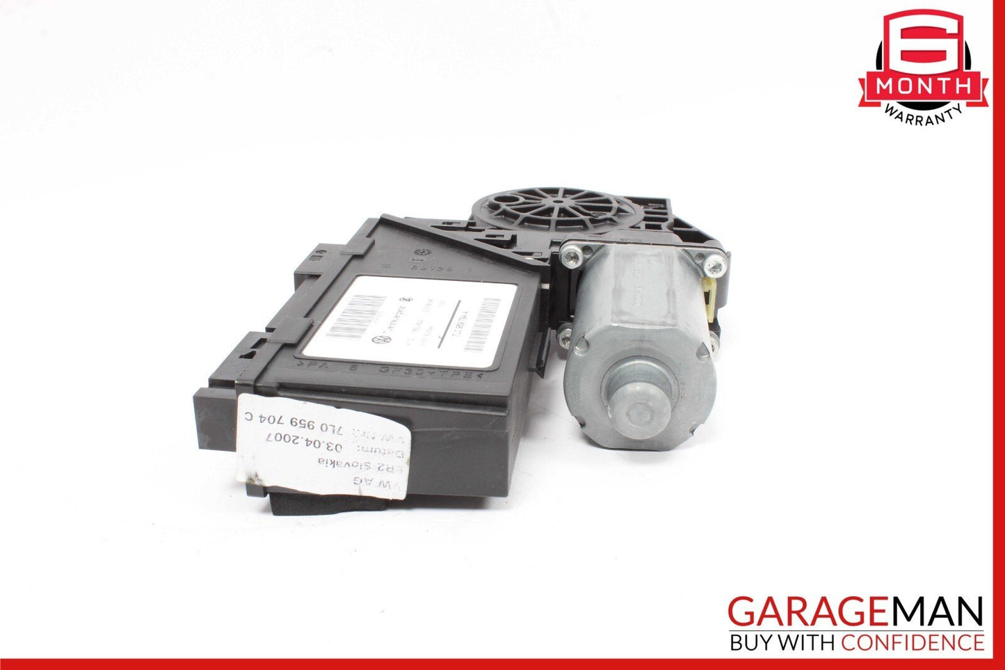 03-10 Porsche Cayenne S 955 957 Rear Right Side Door Window Regulator Motor OEM