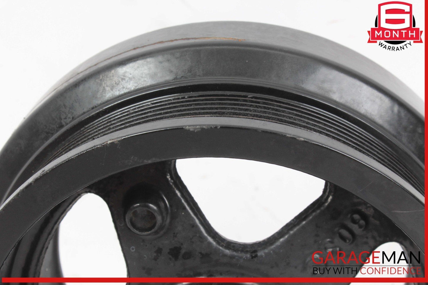 10-16 Porsche Cayenne 958 Engine Crankshaft Harmonic Balancer Crank Pulley OEM