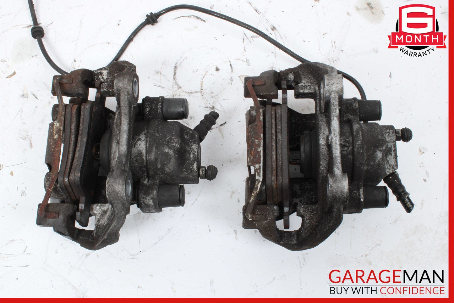 07-14 Mercedes W216 CL550 Rear Left & Right Brake Caliper Calipers Set of 2