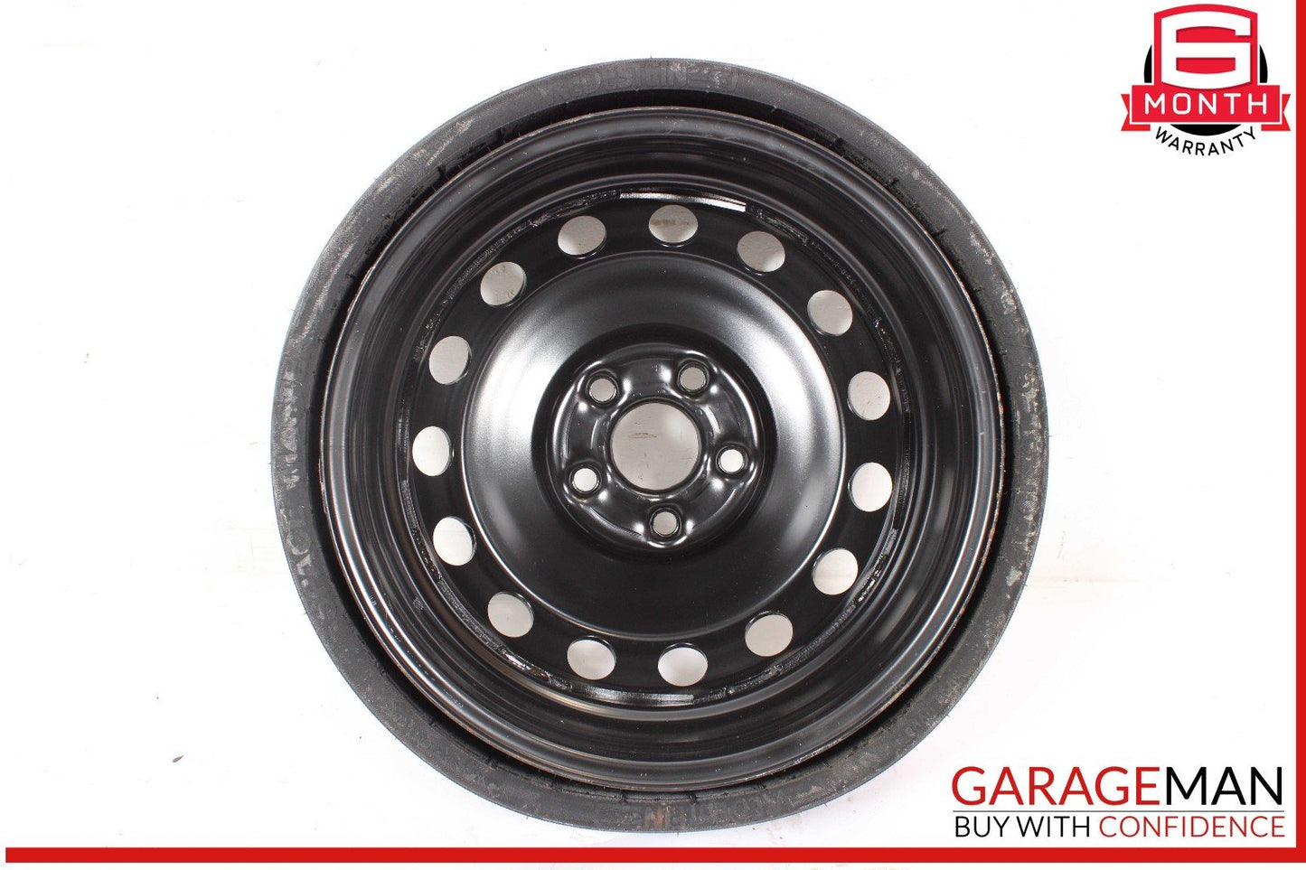 07-15 Audi Q7 Emergency Spare Wheel Rim Tire 6.5 x 18 H2 ET53 OEM