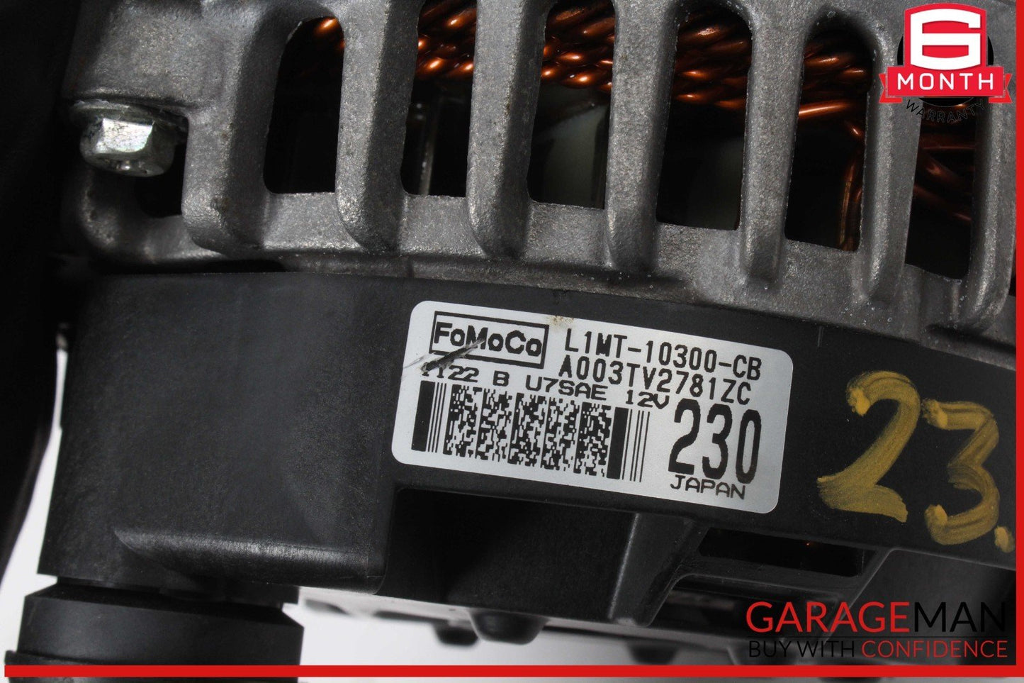 20-24 Lincoln Aviator Engine Alternator Generator L1MT-10300-CB OEM
