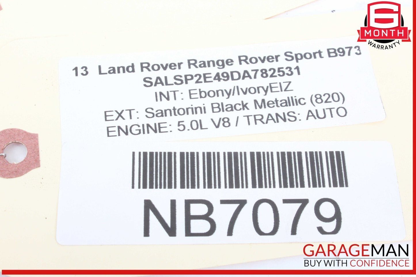 06-13 Land Rover Range Rover Sport Rear Right or Left Lower Control Toe Link Rod