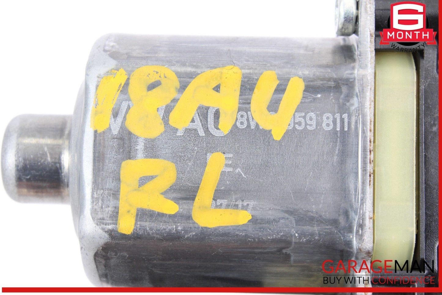 17-24 Audi A4 Quattro Rear Left Driver Side Window Regulator Motor OEM