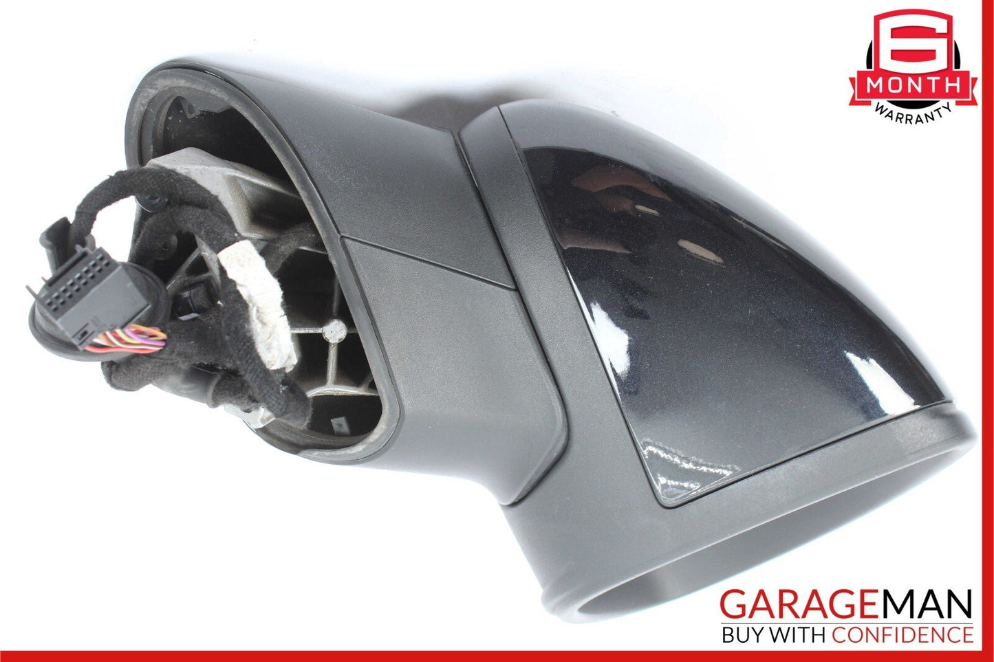 11-14 Porsche Cayenne 958 Front Right Passenger Side Mirror Rear View Door Black