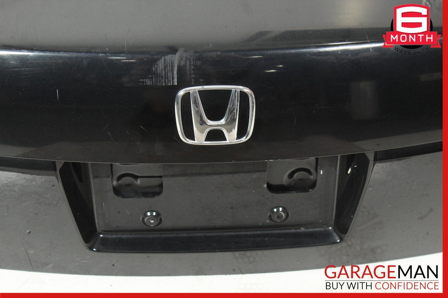 08-12 Honda Accord LX-P Rear Trunk Deck Lid Black OEM