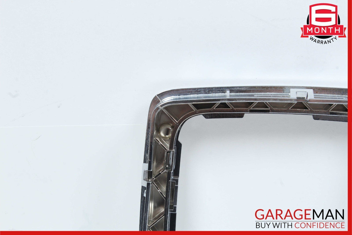 08-14 Mercedes E350 C250 GLK350 Center Console Shift Shifter Bezel Trim Silver