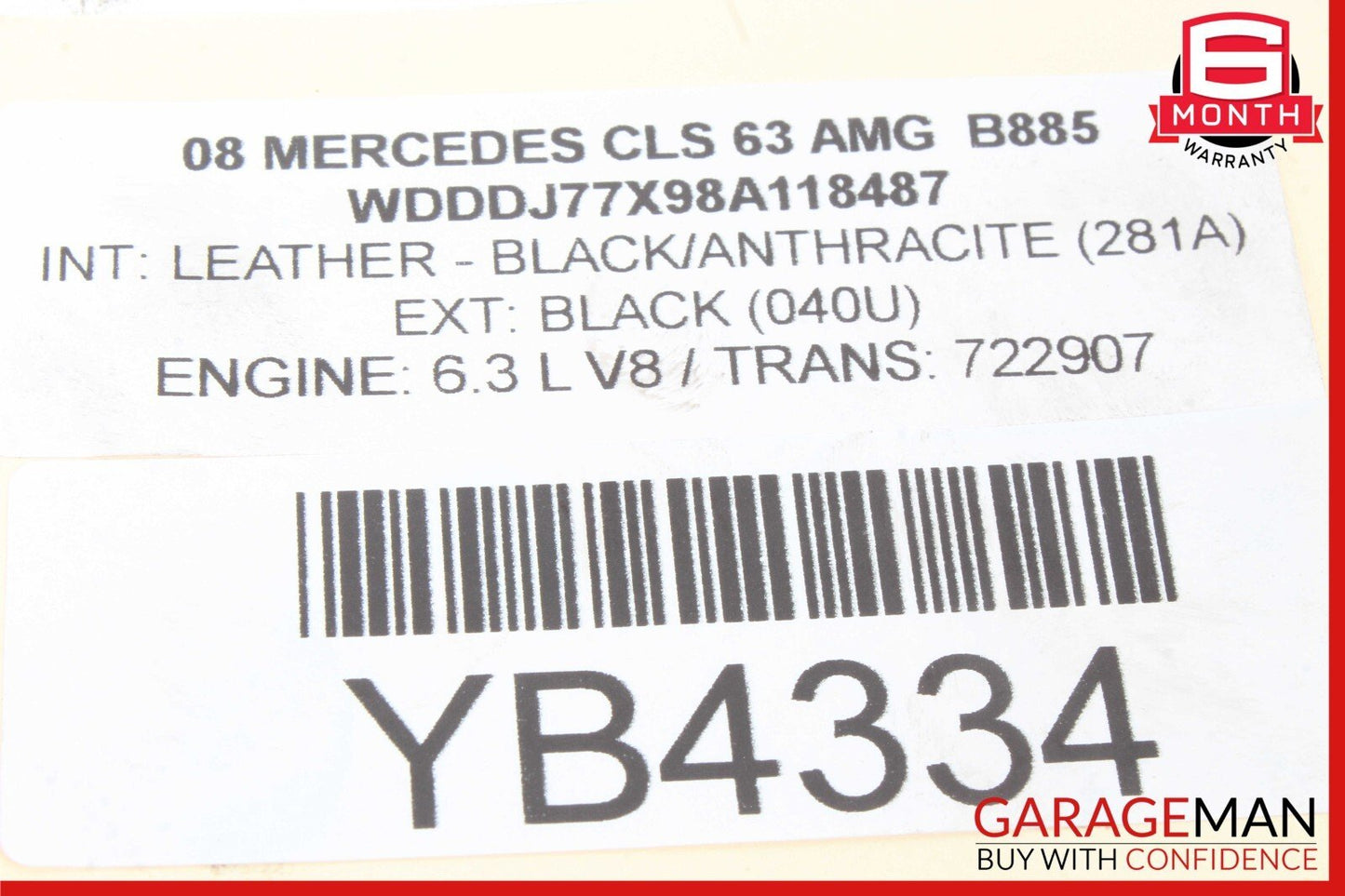 03-11 Mercedes W219 CLS63 E350 Front Right Side Lower Wishbone Control Arm OEM